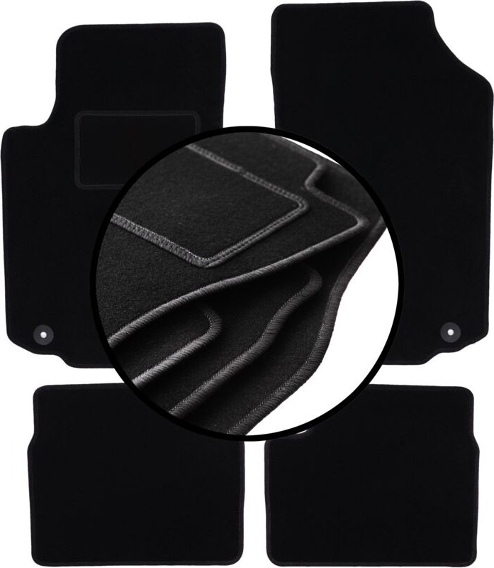 Kompletter Satz Veloursmatten für: Rover 75 Kombi, Limousine (1998-2005)