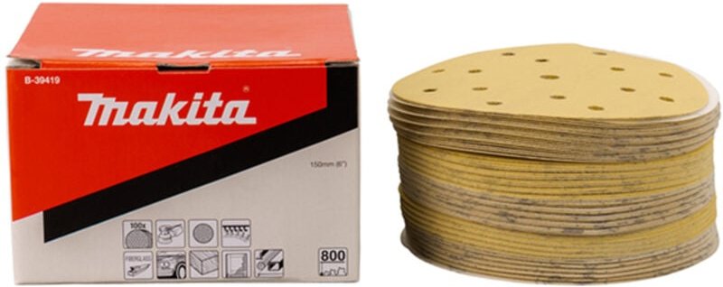 B-39419 Schachtel mit Scheiben 150 mm G800, 100 Stück - Makita
