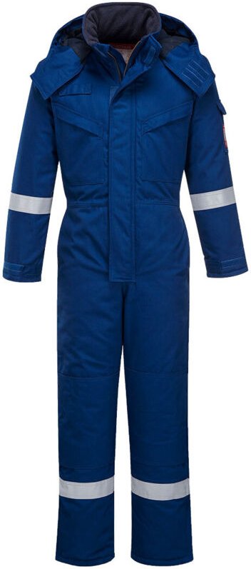 Winter-Overall FR Antistatisch Blau Royal S - FR(38-40) - UK(30-32)
