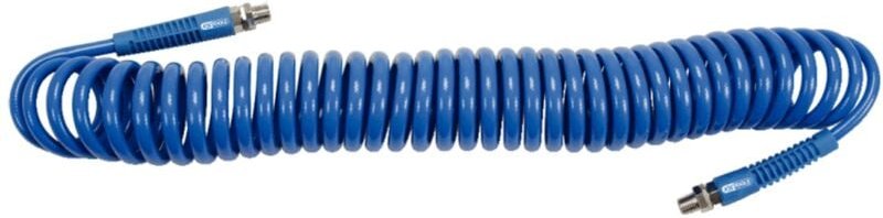 Ks Tools PU-Druckluft-Spiralschlauch, ø 10 mm