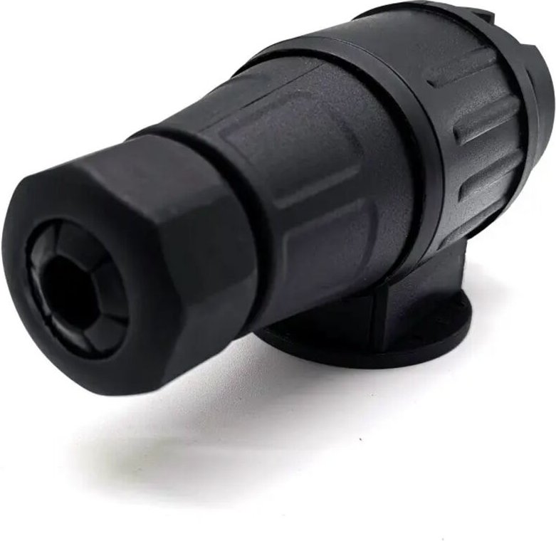 Prise de Remorque électrique à 13 Broches, Adaptateur de Connecteur de Câblage en Plastique Noir, Alimentation 12V pour ...