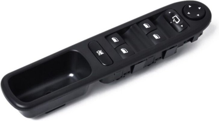 Ugreat - ABS-Fenstersteuerschalter Elektrischer Hauptfenstersteuerschalter Ersatzzubehör 6554.KT Passend für 307 sw 307S...
