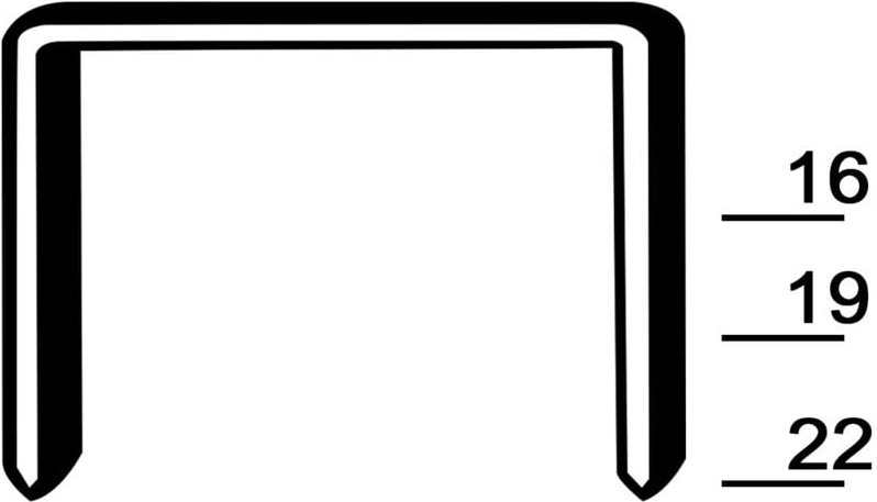 Prebena Heftklammern, 7500 Stk. B22CLF