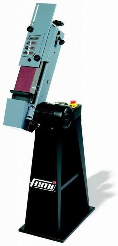 Femi - Industrie-Bandschleifer mit Sockel - Dreiphasig 1000W Band 120 x 1500 mm - 8266133