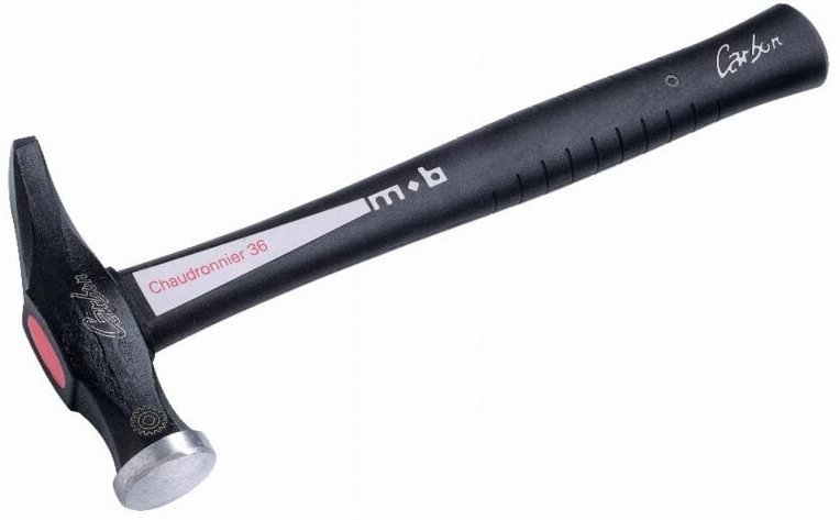 Mob Outillage - Garnierhammer mit rundem Kopf 28 Karbonstiel quadrimat - mob - 0200280701