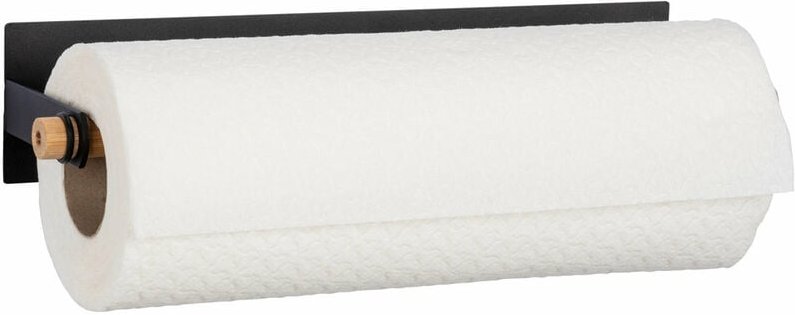 Magnetischer Küchenrollenhalter magna, Bambus, 30 cm Wenko