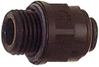 Gerade Einschraubverschraubung pom, g 3/8 a., für Schlauch-Ø 8 - Riegler