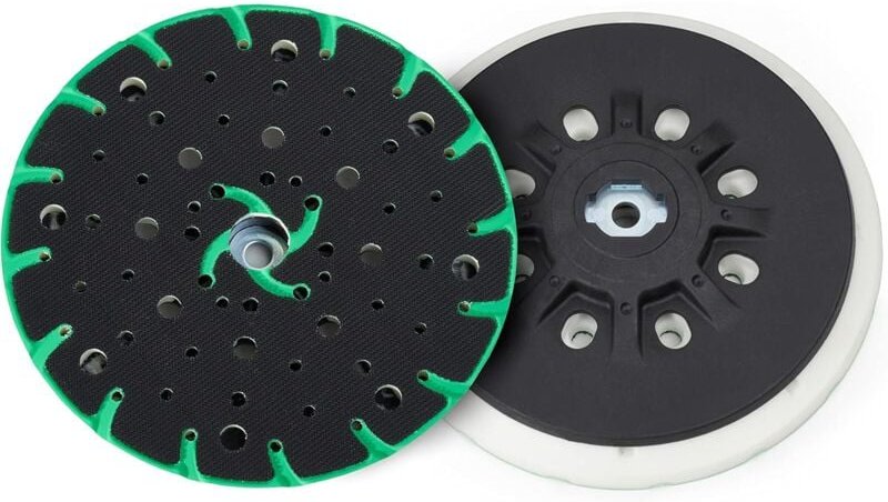 150mm Schleifteller mit Staubabsaugung - M8 Anschlussgewinde - Ersatz für Festool Schleifteller, kompatibel mit 150mm Ex...