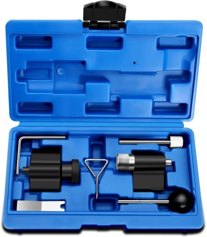 Thumbnail - 7-teiliges Motorsteuerwerkzeug-Set – Motorriemen-Steuerwerkzeuge – passend für VW 1.2, 1.4, 1.6, 1.9, 2.0 TDI SDI-Motor,...