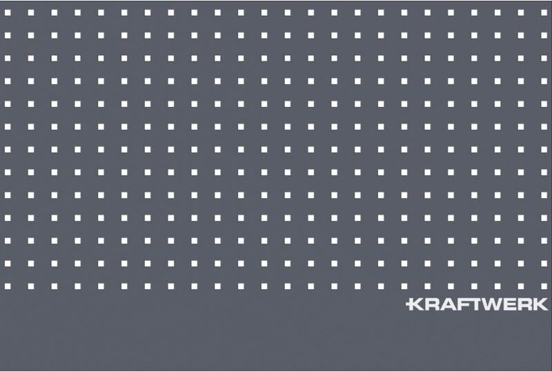 Gelochte Rückwand für Werkstattwagen BT900 600mm