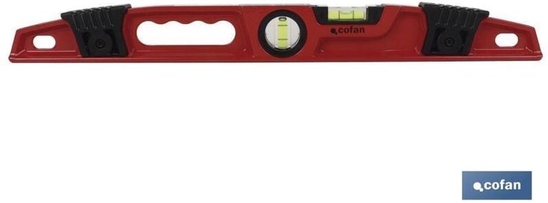 Professionelle Hochleistungs-Wasserwaage aus Aluminium, 500 mm