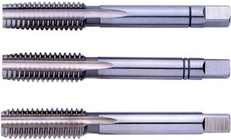 Eventus by Exact 1610008 Handgewindebohrer-Set 3teilig metrisch M4 0.7 mm Rechtsschneidend din 352