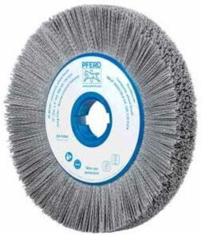 PFERD TOOLS COMPOSITE FLEX Rundbürste RBUP Ø 300x25x50,8 mm Bohrung SiC-Filament-Ø 1,10mm Korn 120 stationär