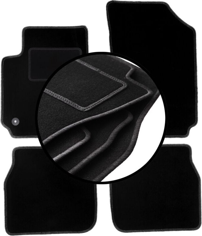 Komplettset Veloursmatten für: Citroen C4 Cactus II Crossover (2018-)