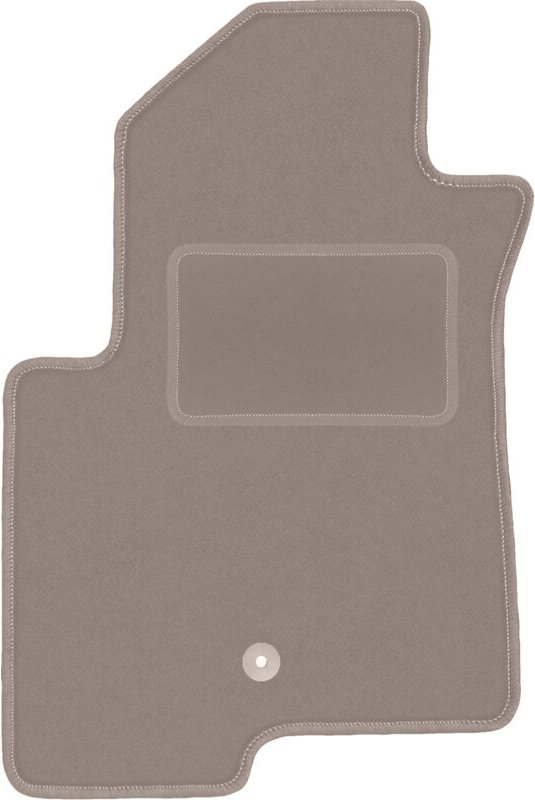 Beige Fahrermatte für: Jeep Compass MK49 SUV (2007-2017)