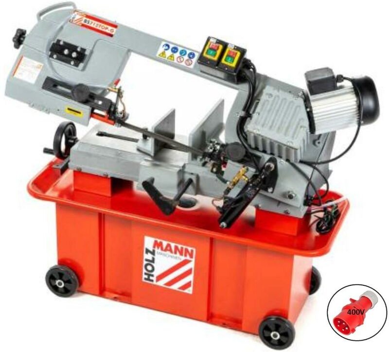 Metallbandsage mit fahrwerk bs712top-g400v HOLZMANN