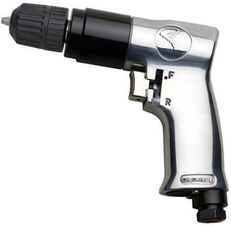 Trade Shop Traesio - Trade Shop - reversibler schnellspannbohrschrauber mit 3/8' bohrfutter -