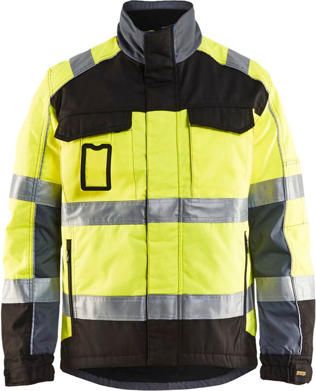 Transportjacke Winter 4851 - Neon Gelb/Schwarz XXXL
