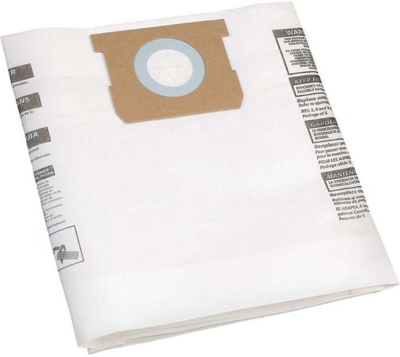 Shop Vac Staubbeutel Papierbeutel für Shop Vac 16 l Filter & Reinigerzubehör