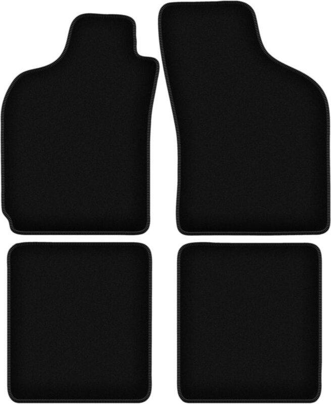 BASIC schwarze Veloursmatten für: Fiat Palio Weekend Kombi (1996-2004)