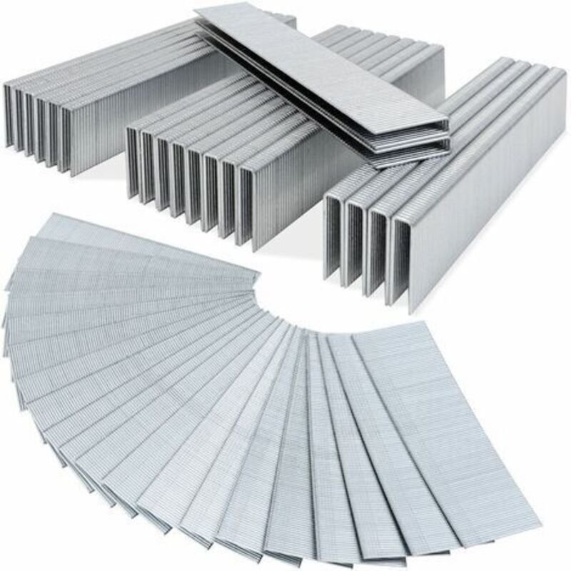 5000 Tackerklammern Heftklammern verzinkt Drucklufttacker 12 / 16 / 25 / 40 mm 25, Klammern