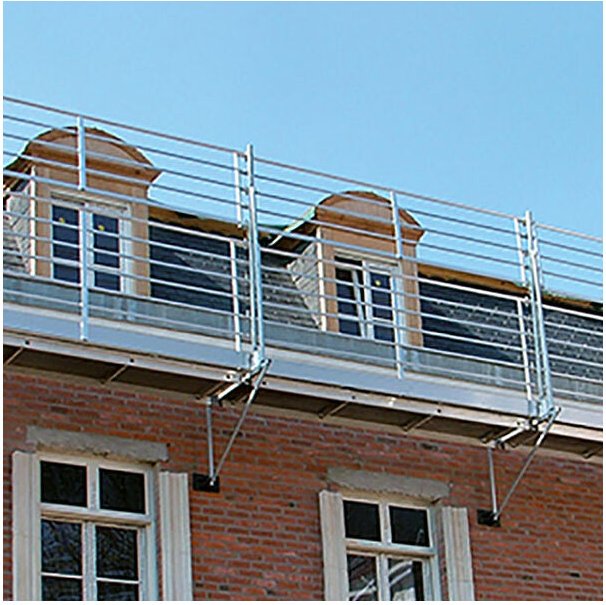 Matisère - Hängegerüst mit 500cm Schraube - Länge 12m - SLFPCPA/12ML/500