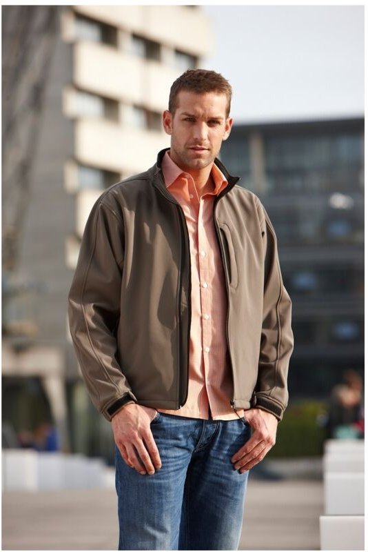 James&nicholson - Softshell Jacke Herren JN135 Gr. xl red