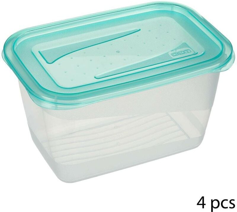 4 vorratsdosen fresh & freeze 0,75l - 5five