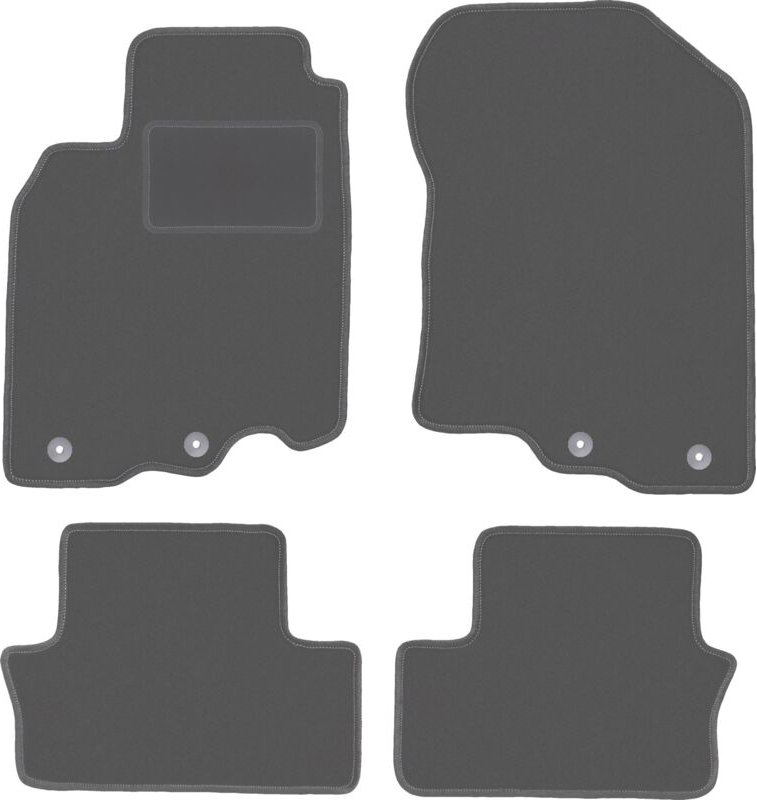 Graphit-Fußmatten für: Honda Insight II Fließheck (2009-2014)