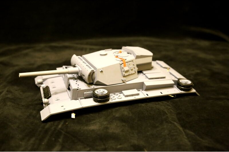 48-018 Kompletter Aufbau mit Turm (obere Wanne) für 3848