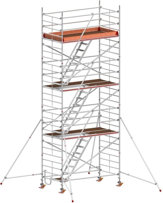 Hymer Treppen-Fahrgerüst 2,95 x 1,50 m, Standhöhe 2,40 m