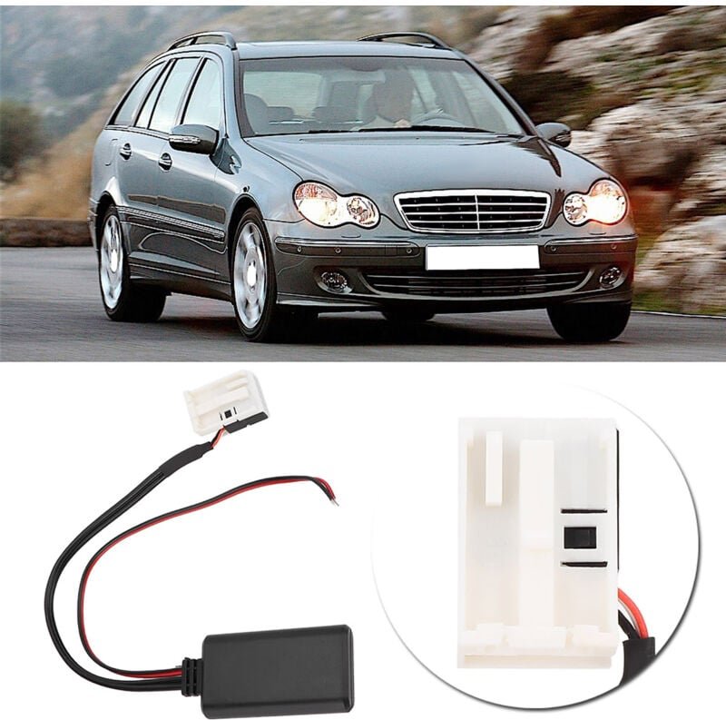 Ej.life - Aux Kabeladapter, 12 Poliger Bluetooth Adapter für Aux Audiokabel