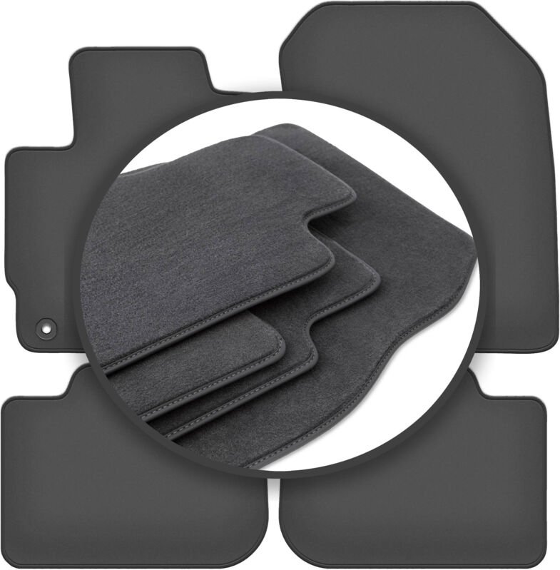 Premium-Fußmatten für: Mitsubishi Colt VII Schrägheck (2008-2012)