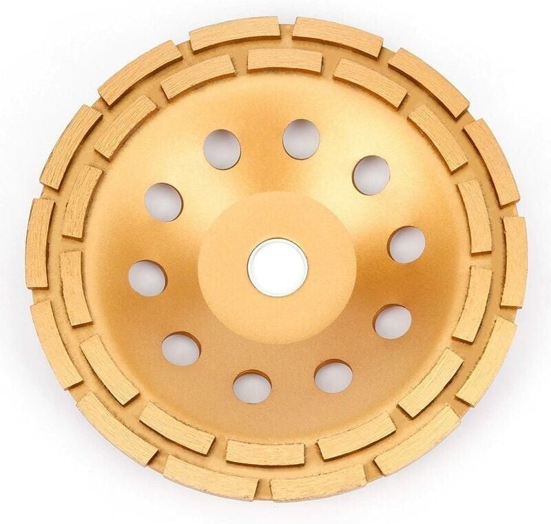 Diamant-Schleifscheibe 230 x 22,23 mm – Turbo-Diamant-Topfschleifscheibe für Beton, Granit, Stein, Marmor, Stein, Mauerw...