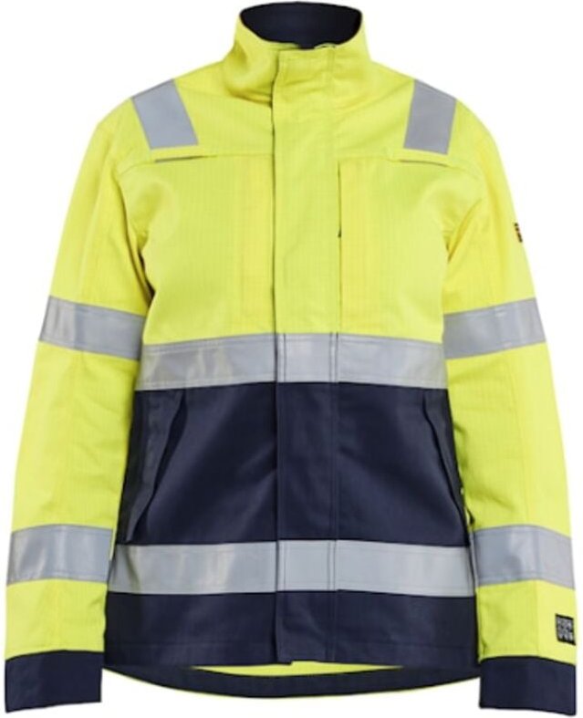 Multinorm-Arbeitsjacke für Damen 4091 – Gelb/Navy L