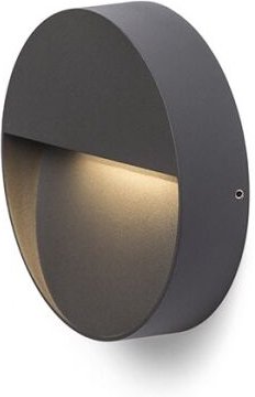 Rendl Light - Deckenleuchte aqila r Wandleuchte grau anthrazit 230V led 6W IP54 3000K