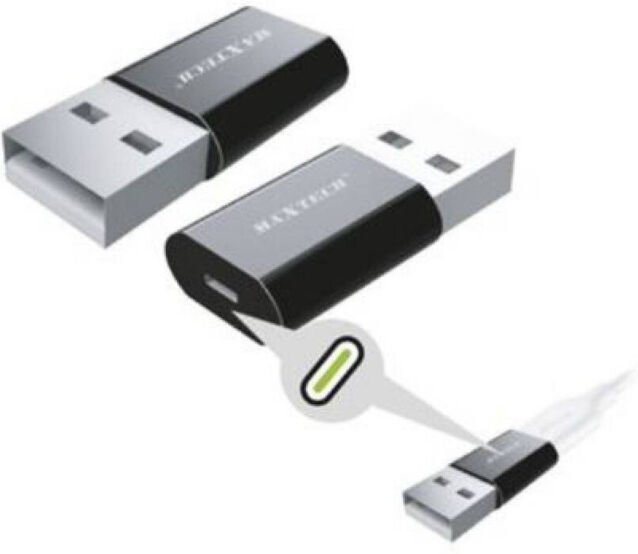 Trade Shop Traesio - Trade Shop - typ-c auf usb 2.0 adapter schnelles laden datensynchronisieren USB-TC01 -