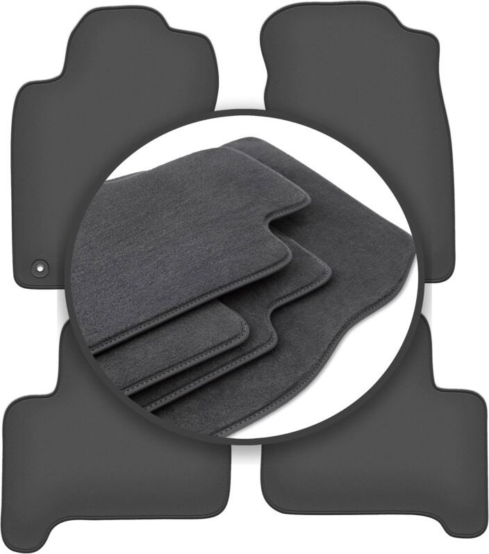 Premium-Fußmatten für: Toyota Land Cruiser J120 5-Türer (2002-2009)