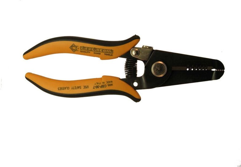 Schere abisolierzange zange in einem werkzeug