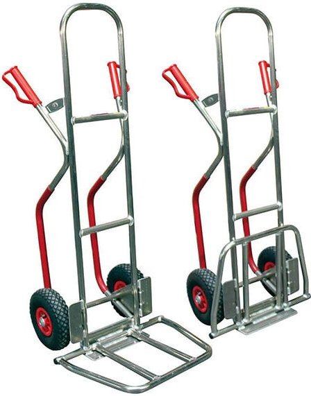 Matisère - Sackkarre aus Aluminium mit klappbarer Schaufel - Tragfähigkeit 150kg - 815007624