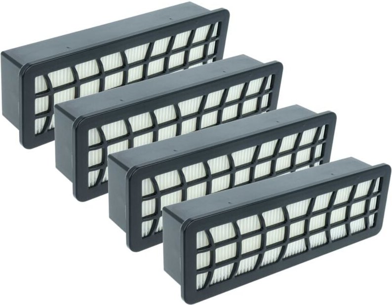 vhbw 4x Staubsaugerfilter kompatibel mit Zelmer ZVC762ZPRU(01)(VC7920.5SP), ZVC762ZPRU/04(VC7920.5SP) Staubsauger - HEPA...