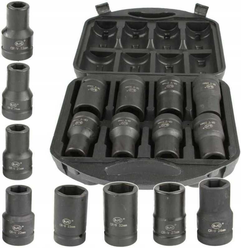 Thumbnail - Schlagschrauber-Satz 1" 17-33mm 8-teilig BJC