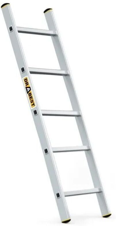 Drabest Aluminiumleiter PRO, 150 kg 5 Stufen
