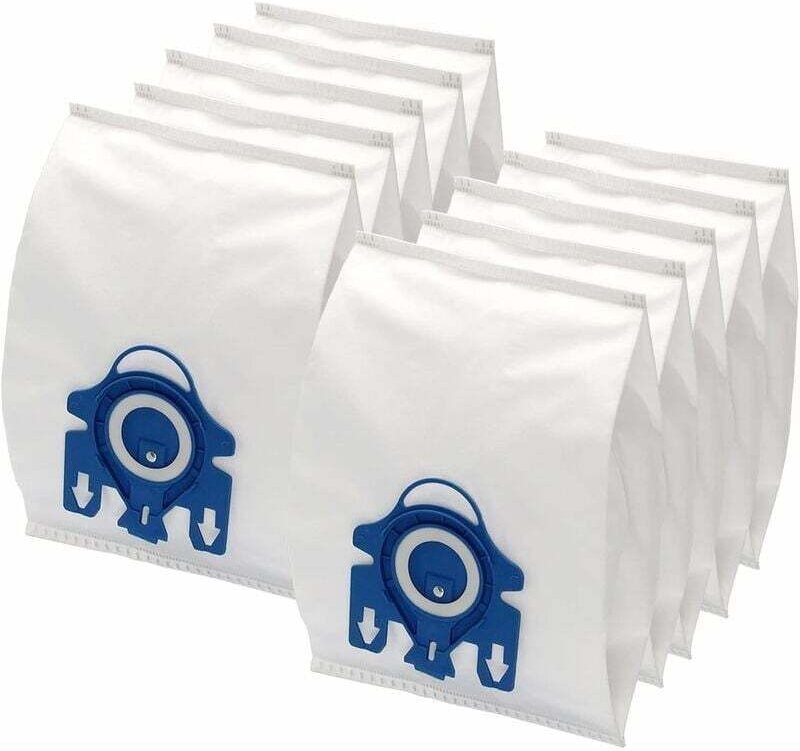 CHOYCLIT 10 Stück Staubsaugerbeutel Staubbeutel für Miele Compact C1, C2 Bag 3D Efficiency S700, S241 S256i, S4000 S4999