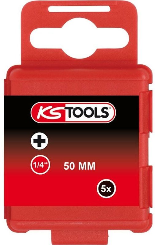 1/4' Bit ph, 50mm, PH1, 5er Pack