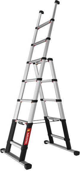 Teleskop-Stehleiter - maximale Arbeitshöhe 3.10m - TEL-72423