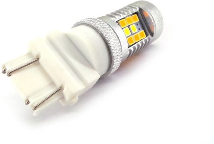 Stück Glühbirne P27/7W LED 3157 12-24V 2000lm CANBUS weiß-orange