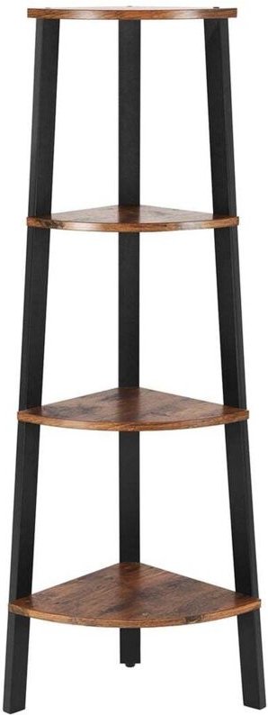 Eckregal 4 stockiges industrielles lagerregal leiter bucherregal organisationseinheit fur zuhause