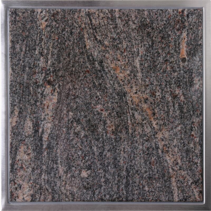 Quellmalz - Granitfeld Paradiso 250 x 250 mm - in Arbeitsplatte integrierter Küchenhelfer