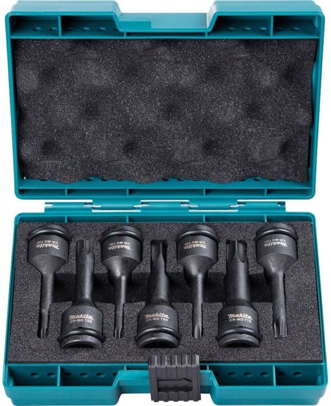 Impact Black T-Schlagnuss Set 7tlg. - E-23628 - Makita